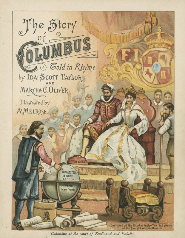 Kolumbus am Hof von Ferdinand und Isabella von Andrew Melrose