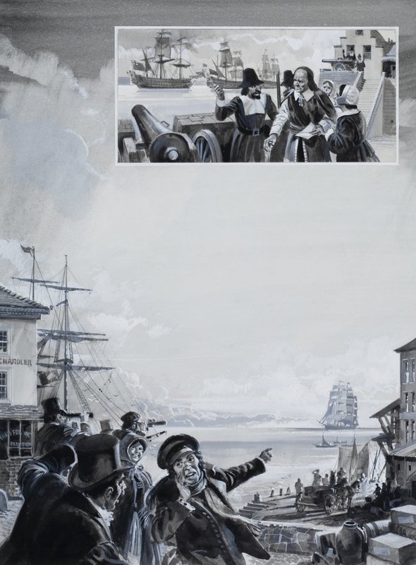 Hafenszene von Andrew Howat