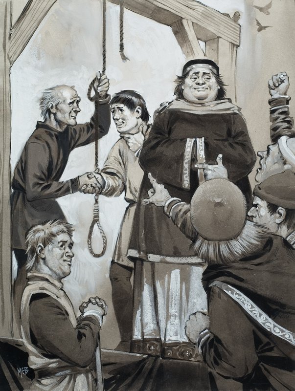 Mittelalterliche Gerechtigkeit von Angus McBride