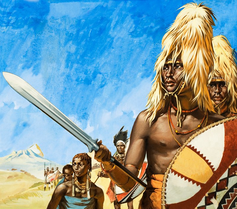 Der Masai-Stamm Afrikas von Angus McBride