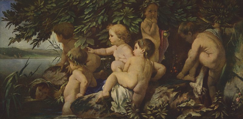 Badende Kinder von Anselm Feuerbach