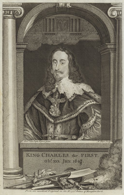 Porträt von Karl I. von England von Anthony van Dyck