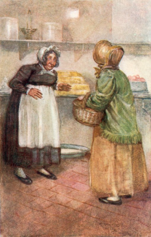 Illustration für Northanger Abbey von Jane Austen von Arthur Wallis Mills