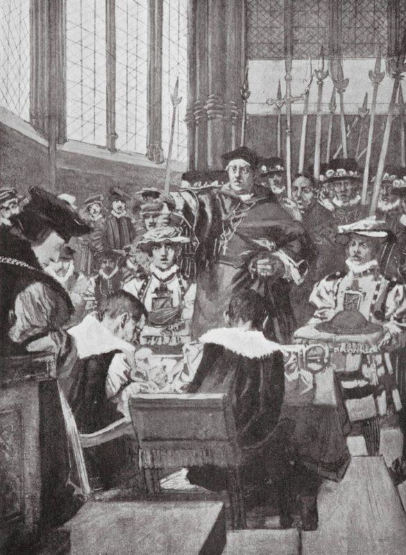 Eine Intrusion von Wolsey in die Commons von Arthur David (after) McCormick