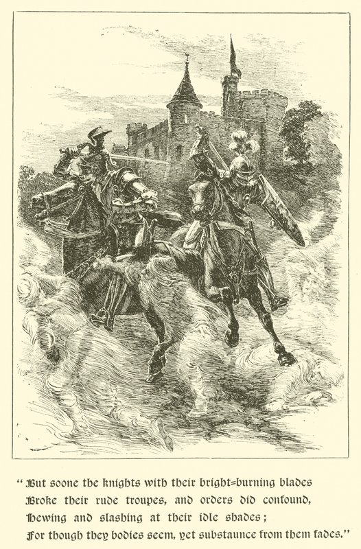 Sir Guyon, Das Haus der Mäßigung von Arthur George Walker