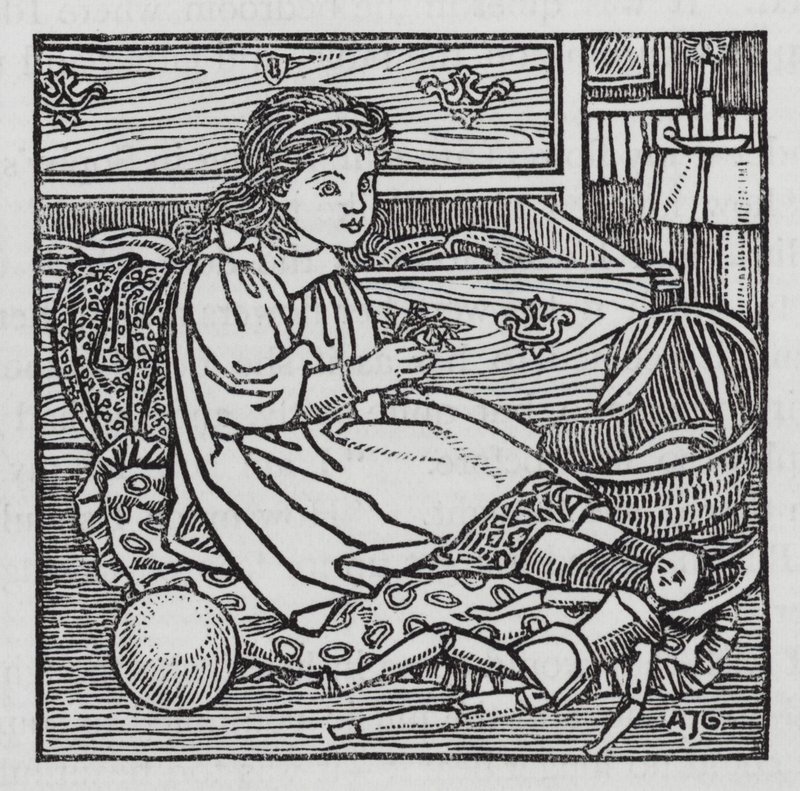 Hans Christian Andersen: Die Blumen der kleinen Ida von Arthur Joseph Gaskin