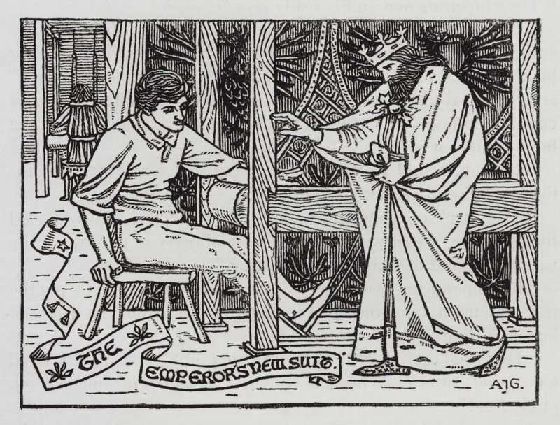 Hans Christian Andersen: Des Kaisers neue Kleider von Arthur Joseph Gaskin