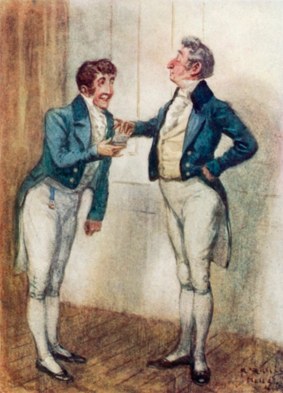 Illustration für Überredung von Jane Austen von Arthur Wallis Mills