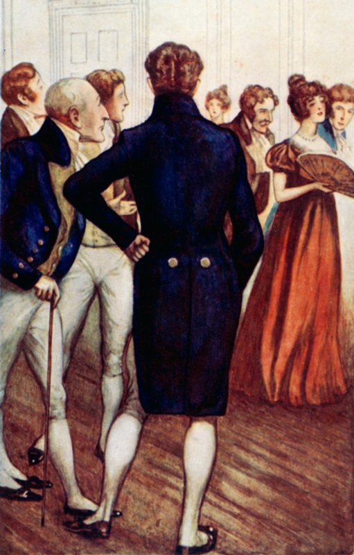 Illustration für Verstand und Gefühl von Jane Austen von Arthur Wallis Mills