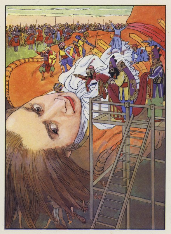 Illustration für Gullivers Reisen von Jonathan Swift von Artus Scheiner