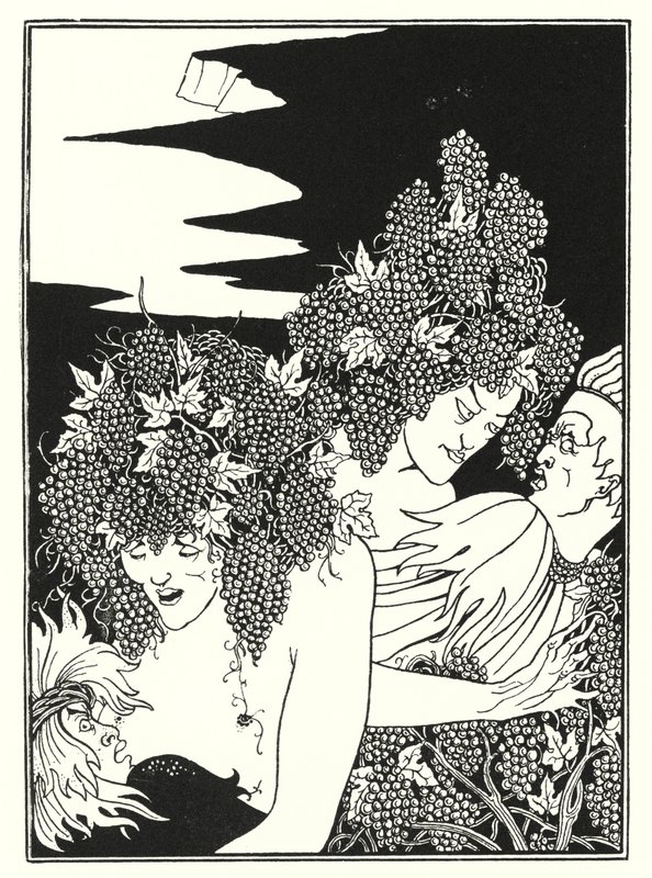 Die Falle der Ernte (Gravur) von Aubrey (after) Beardsley