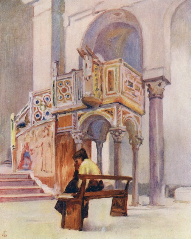 Kanzel von San Giovanni Del Toro, Ravello von Augustine Fitzgerald