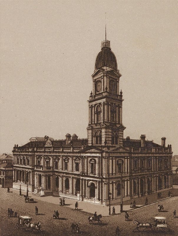 Melbourne, Australien: Hotham Rathaus von Australian School