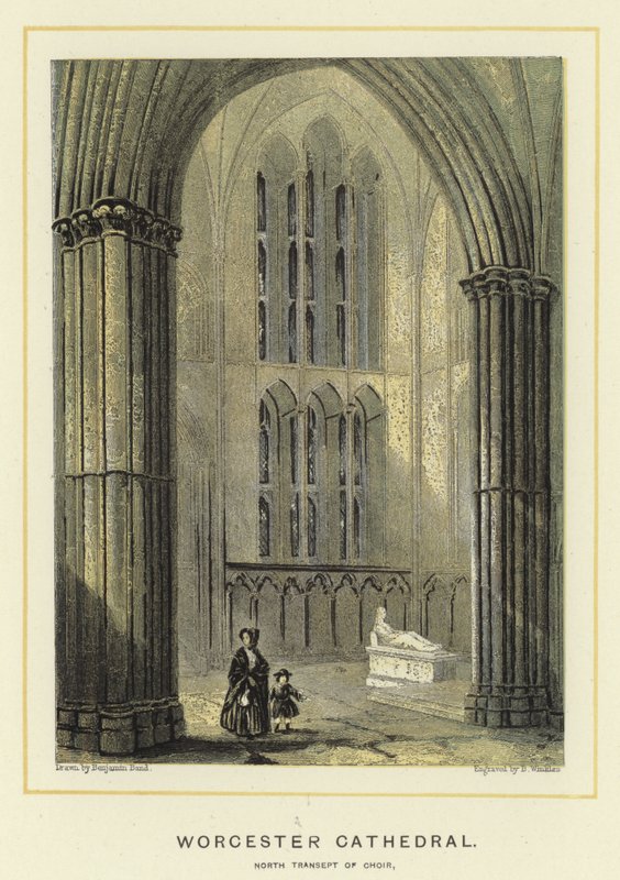 Kathedrale von Worcester, Nordquerhaus des Chors von Benjamin Baud