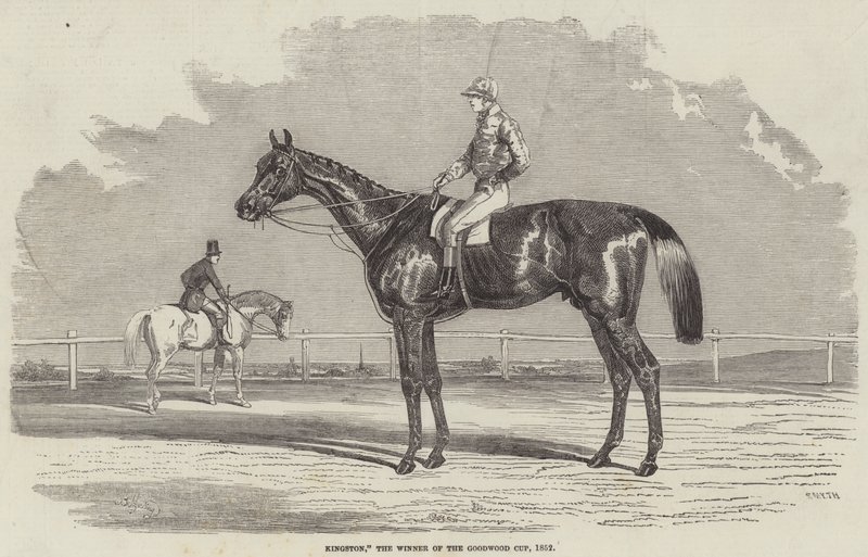 Kingston, der Gewinner des Goodwood Cups, 1852 von Benjamin Herring