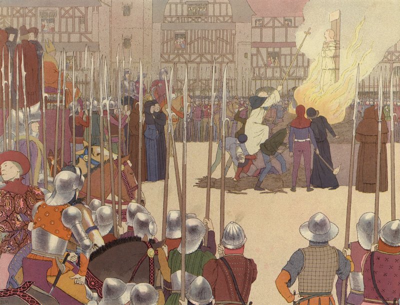 Die Verbrennung von Jeanne d