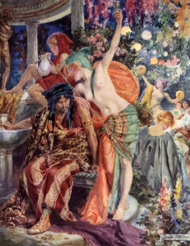 Szene aus Rabbi Ben Ezra von Robert Browning von Bernard Partridge