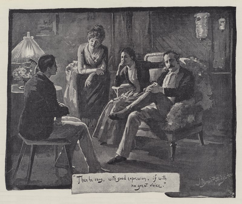 Die seltsamen Abenteuer eines Hausboots, von William Black von Bernard Partridge