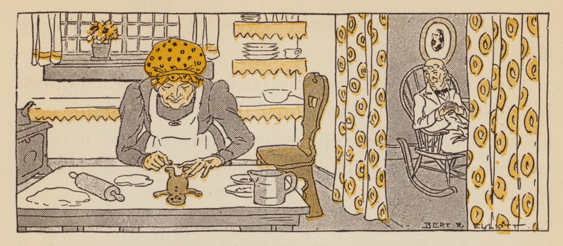 Der Lebkuchenmann, eine Geschichte aus Neuengland von Bert Elliott