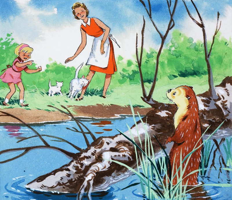 Fliptail der Otter von Bert Felstead