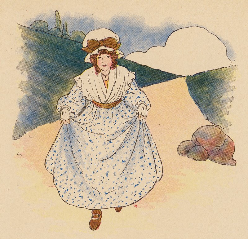 Kinderlied: Kleine Polly Flinders von Blanche Fisher Wright