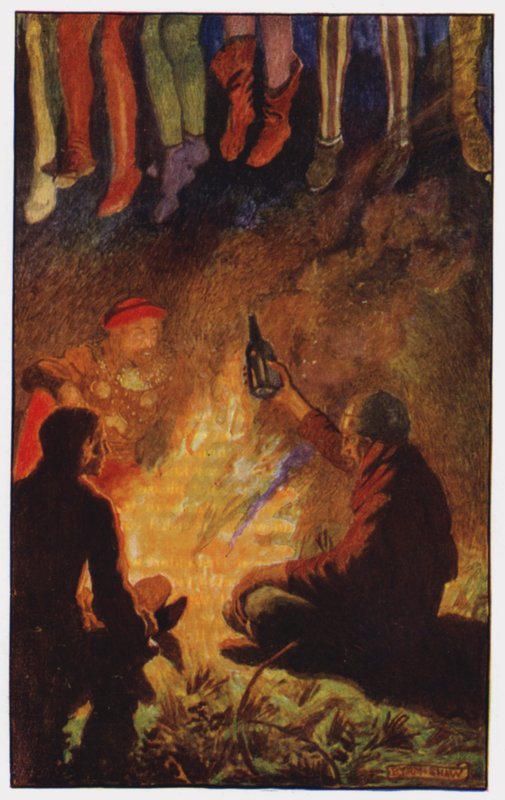Illustration für The Cloister and The Hearth von Charles Reade von Byam (after) Shaw