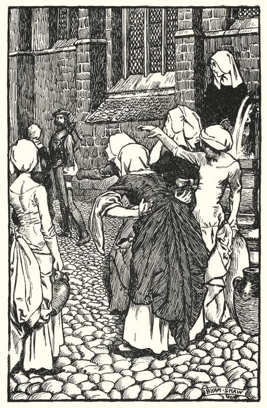 Illustration für The Cloister and The Hearth von Charles Reade von Byam (after) Shaw