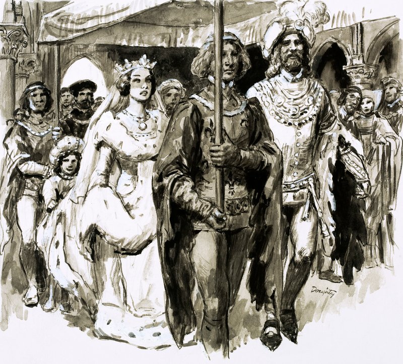 Im Alter von 13 Jahren wurde die schöne Isabella verheiratet und Königin von England von C.L. Doughty