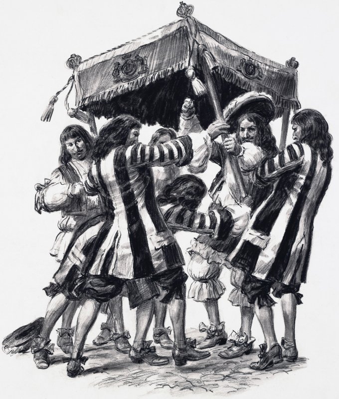 Krönung von Karl II. von C.L. Doughty