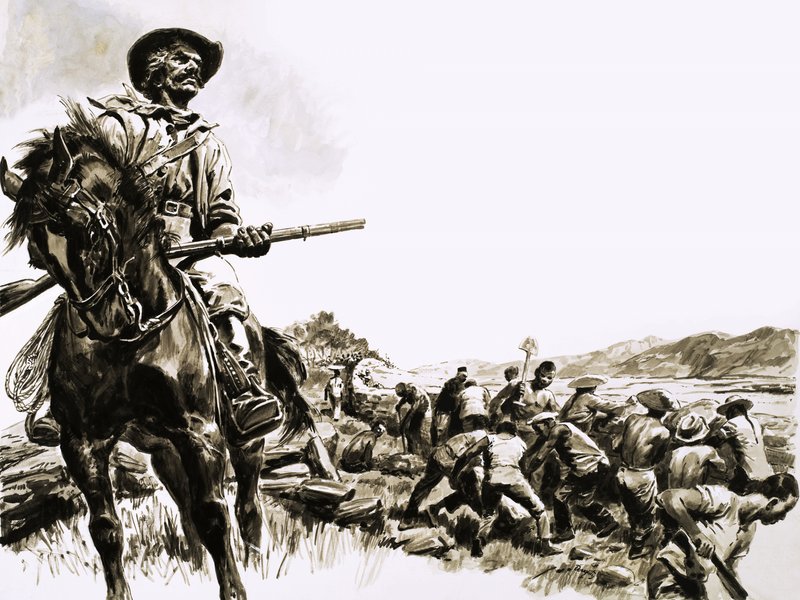 Jesse Carr schuf ein 80.000 Hektar großes Imperium für sich in Kalifornien von C.L. Doughty