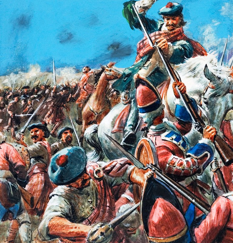Die Schlacht von Culloden von C.L. Doughty