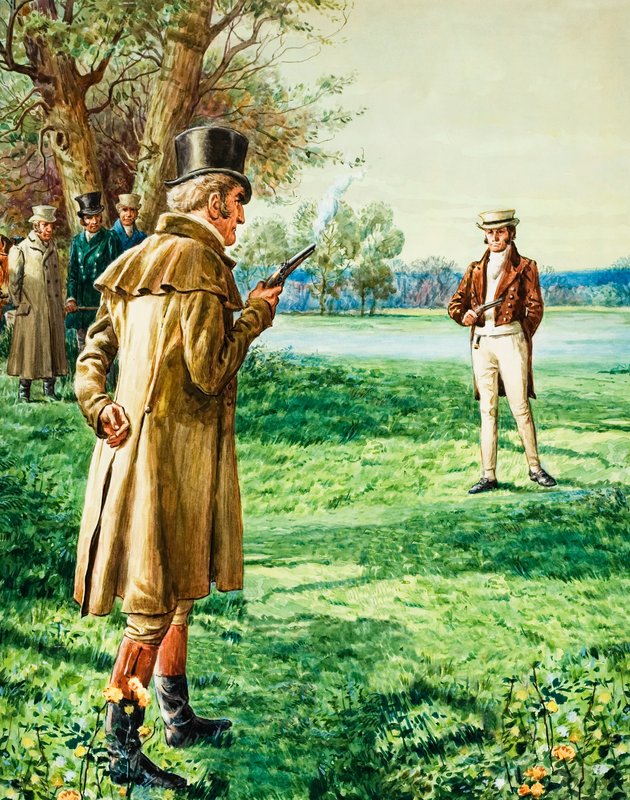Das Duell des Herzogs von Wellington und Lord Winchelsea von C.L. Doughty