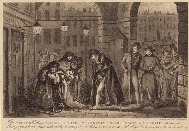 Eines dieser bedrückenden Ereignisse im Leben in London von Carl Georg Adolph Hasenpflug