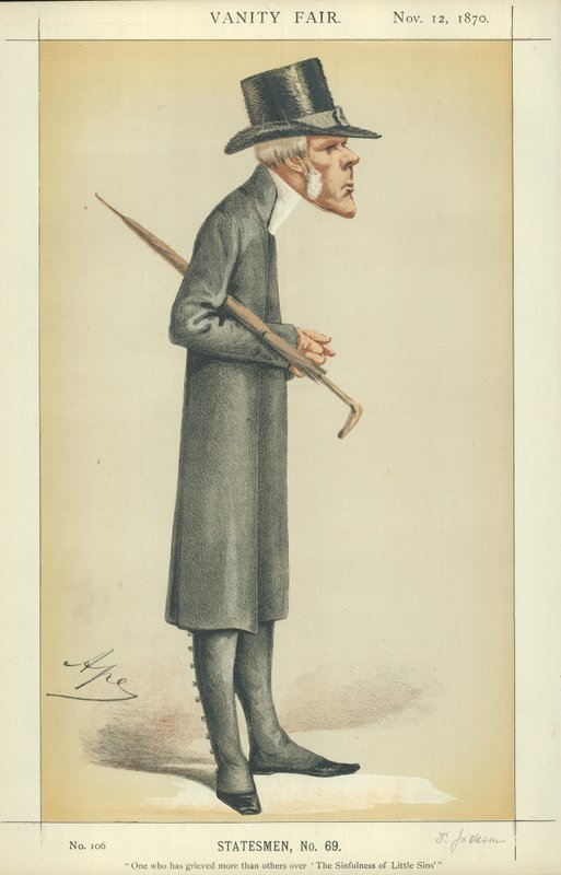 Dr. Jackson, der Bischof von London von Carlo Pellegrini