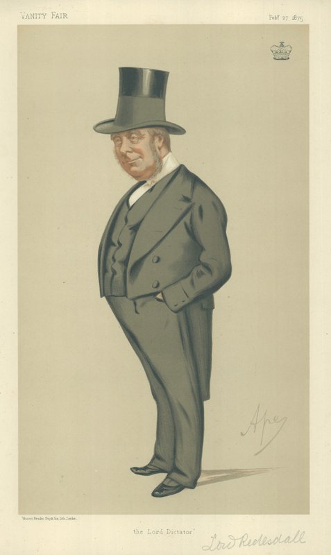 Lord (Freeman-Mitford) Redesdale von Carlo Pellegrini