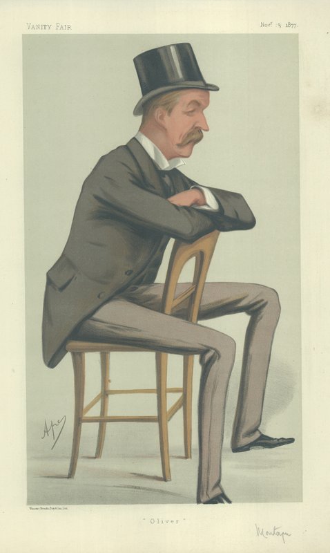 Der ehrenwerte Oliver George Paulett Montagu von Carlo Pellegrini