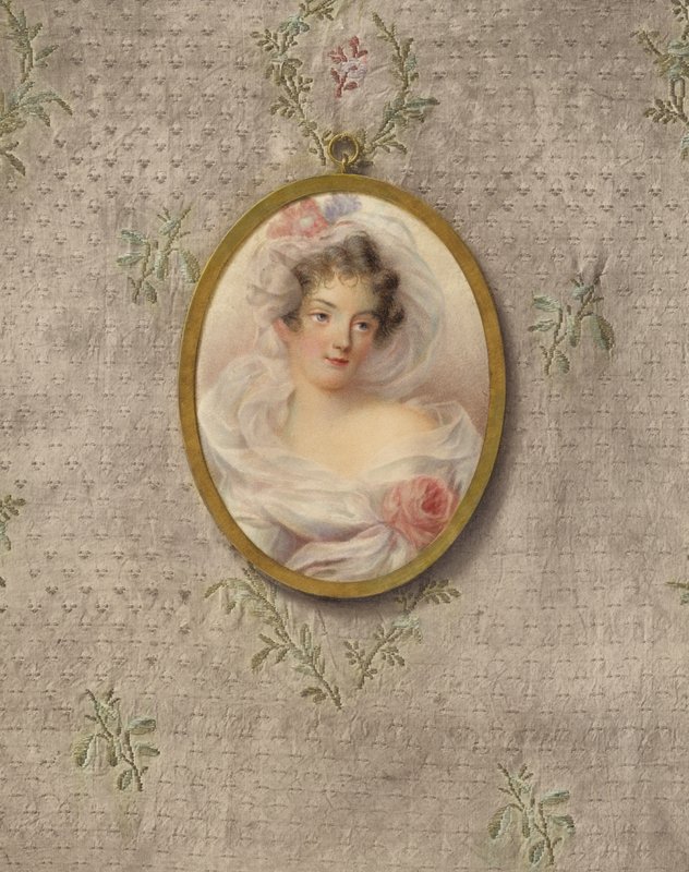 Eine Studie im Stil von Isabey von Caroline Sattler Tridon