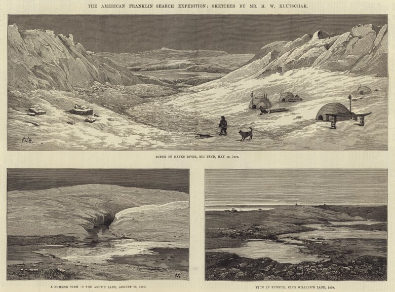 Die amerikanische Franklin-Suchexpedition von Charles Auguste Loye