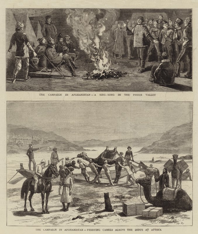 Der Feldzug in Afghanistan von Charles Edwin Fripp