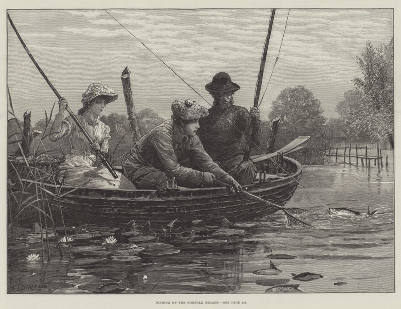 Angeln auf den Norfolk Broads von Charles J. Staniland