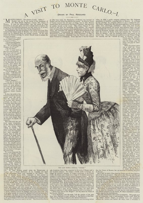 Ein Besuch in Monte Carlo von Charles Paul Renouard