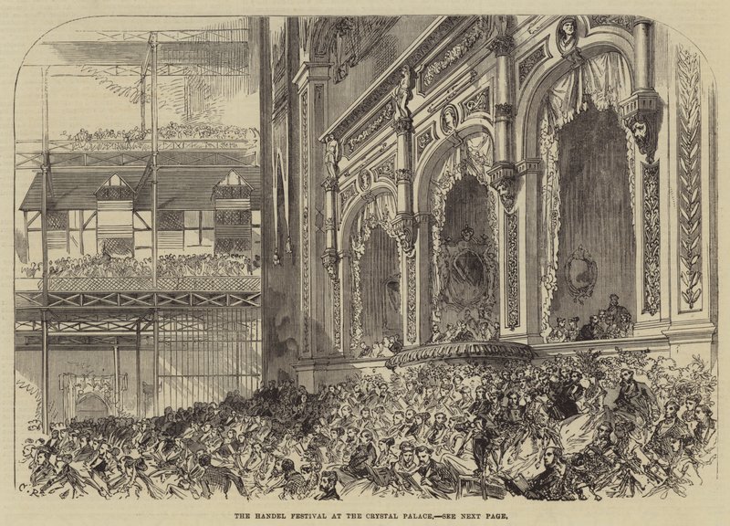 Das Händel-Festival im Kristallpalast von Sir John Charles Robinson
