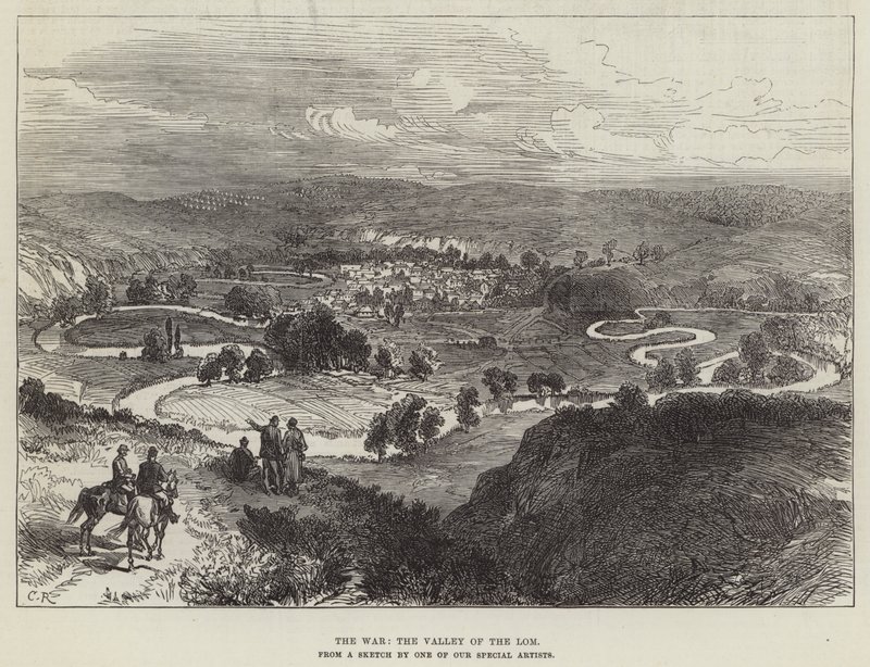 Der Krieg, das Tal des Lom von Sir John Charles Robinson