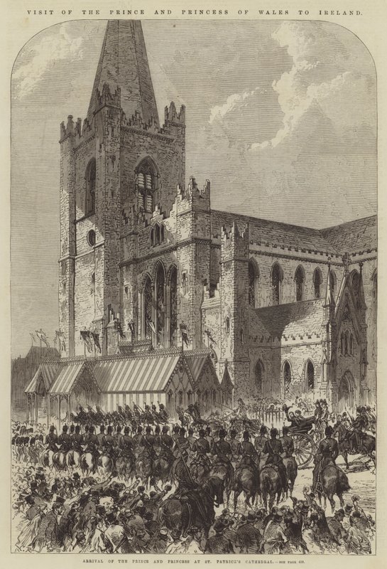 Besuch des Prinzen und der Prinzessin von Wales in Irland von Sir John Charles Robinson