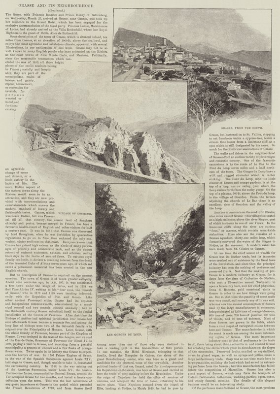 Grasse und seine Umgebung von Charles Auguste Loye