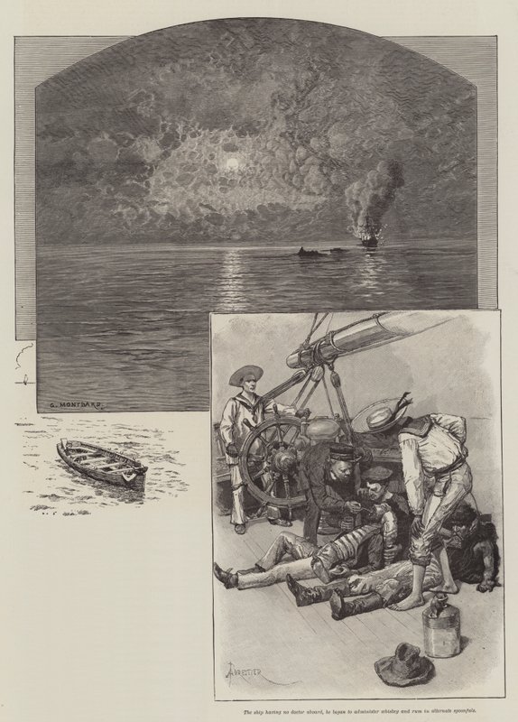 To Call Her Mine, von Walter Besant von Charles Auguste Loye