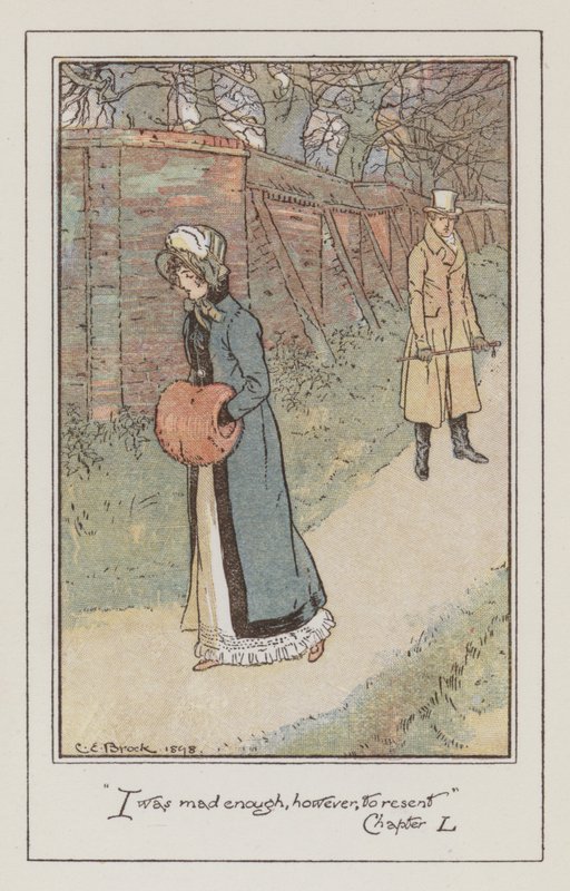 Illustration für Emma von Jane Austen von Charles Edmund Brock