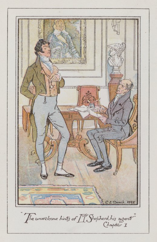 Illustration für Überredung von Charles Edmund Brock