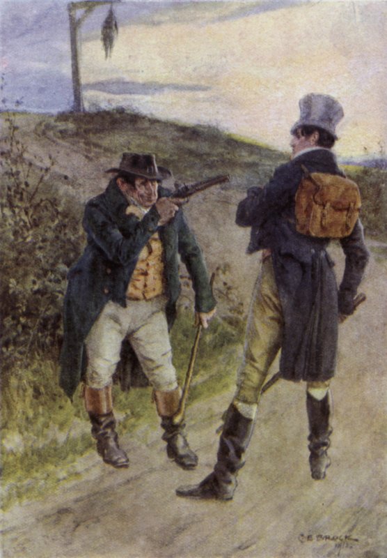 Illustration für The Broad Highway a Romance of Kent von Charles Edmund Brock