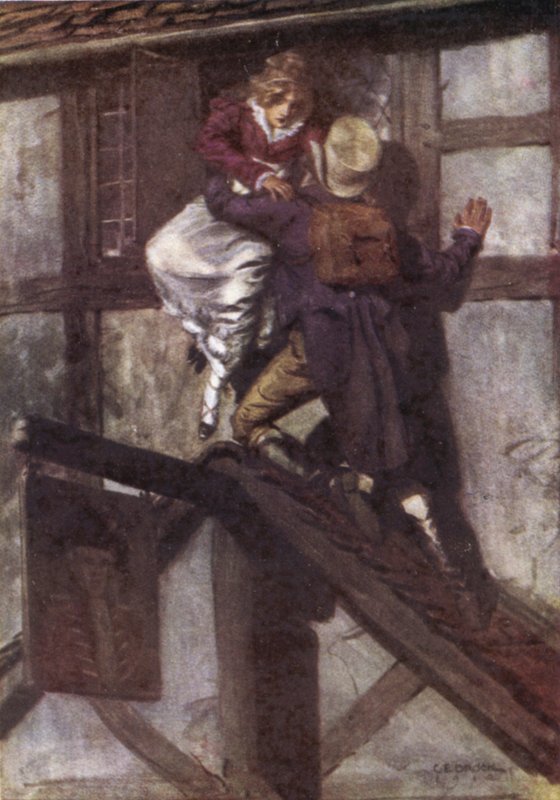 Illustration für The Broad Highway a Romance of Kent von Charles Edmund Brock